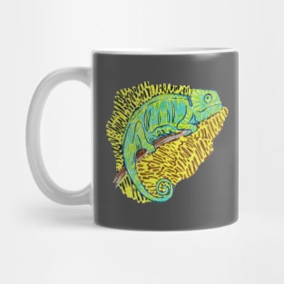 chameleon is not alone Mug